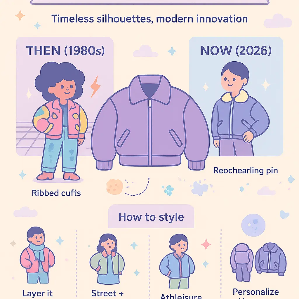 1980s bomber jacket - Jacket