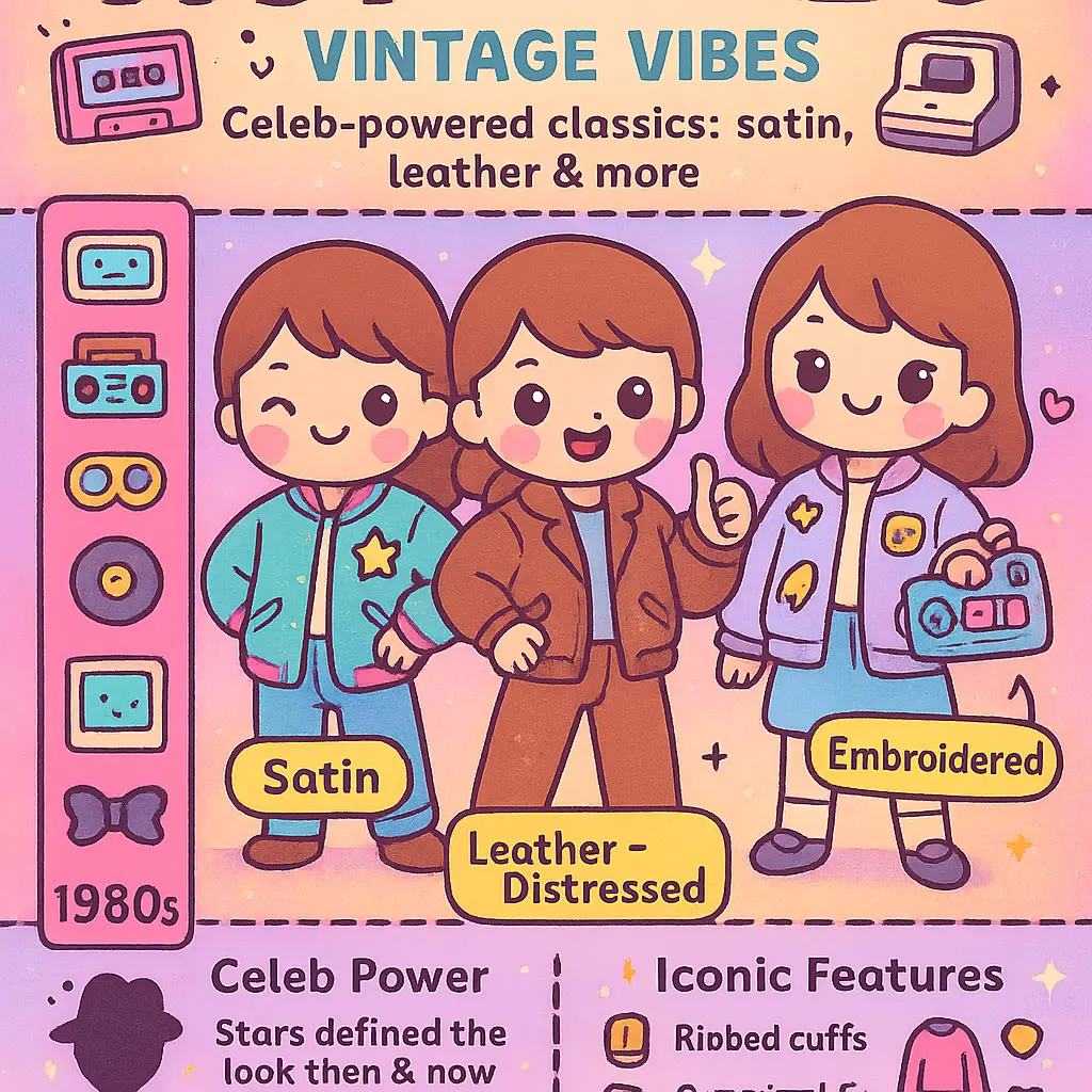 1980s bomber jacket - Clothing