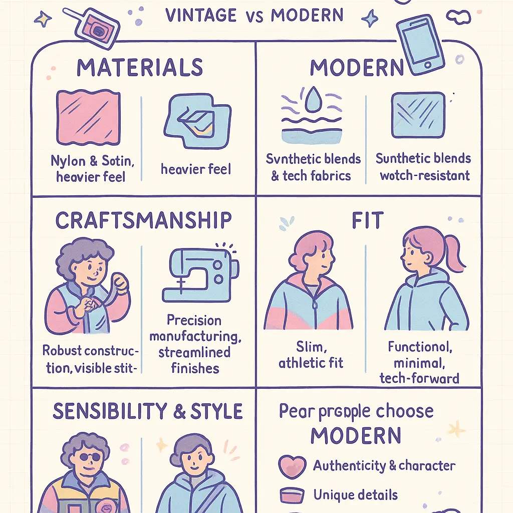 1980s bomber jacket - Windbreaker